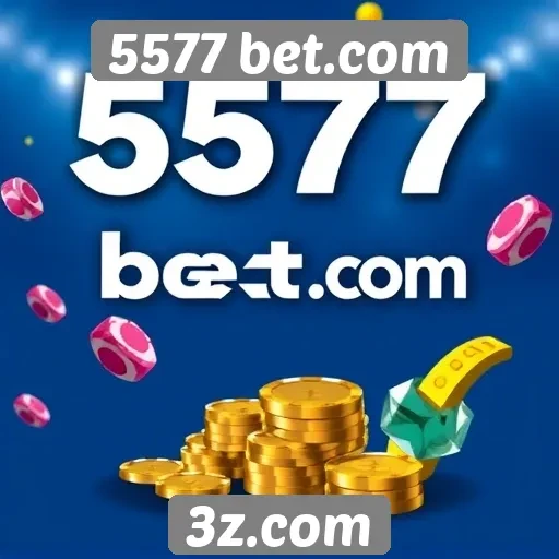 Variedade de jogos disponíveis no site 5577 bet.com